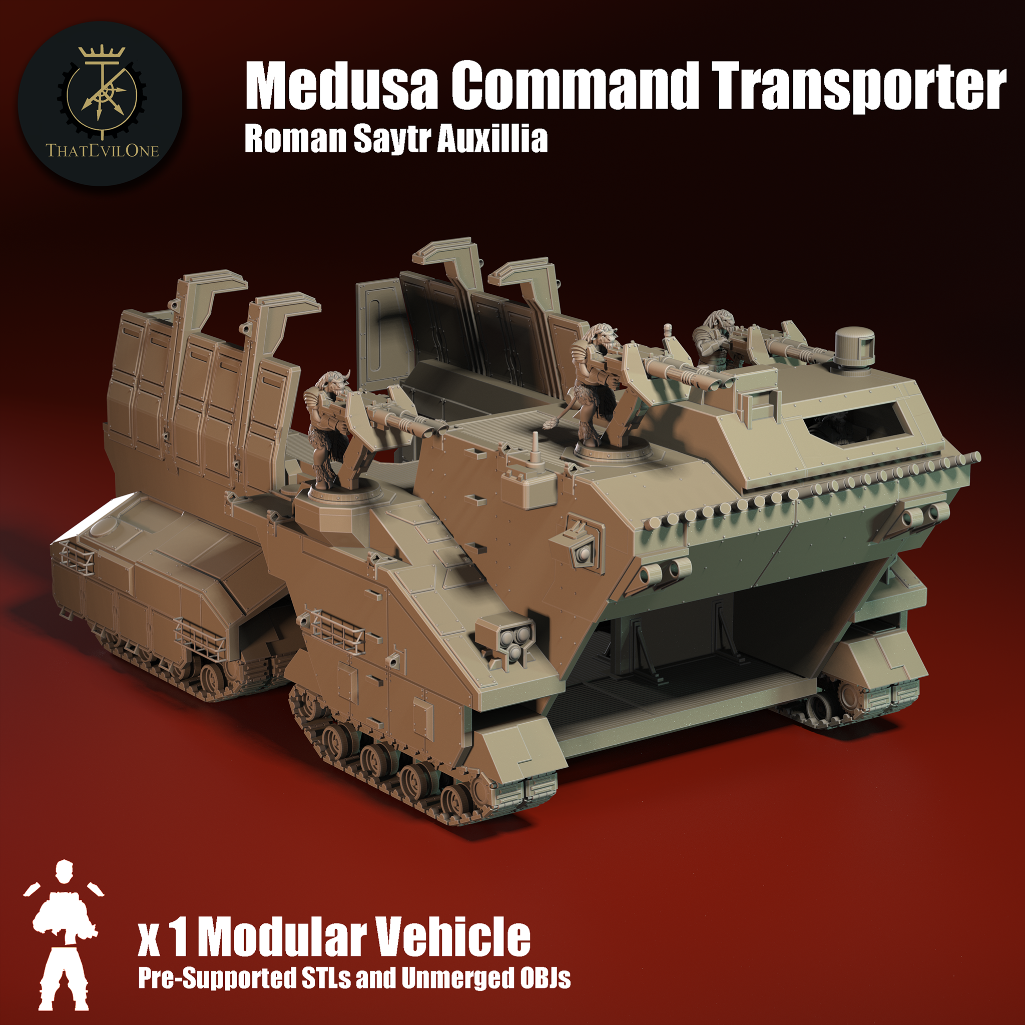 Medusa Command Transporter - Presupported